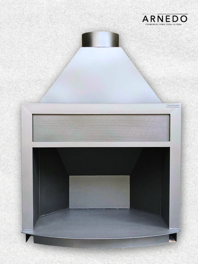 Chimenea Arnedo Premium medio punto estilo rústico