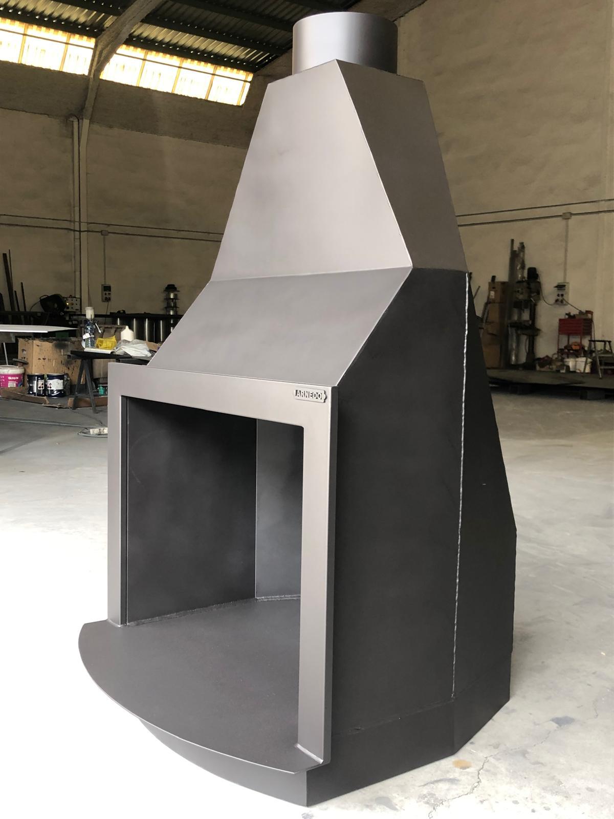 Chimenea Arnedo Premium medio punto estilo moderno